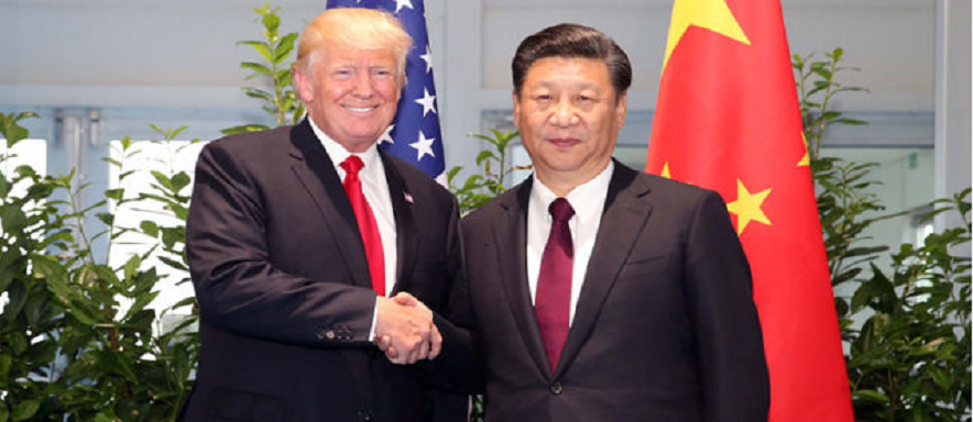 习近平同美国总统特朗普通电话
